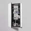 PL Series Recessed or Surface Mount Frameless 1 Door Medicine Cabinet with 3 Adjustable Shelves-93068432-93068422-107197752
