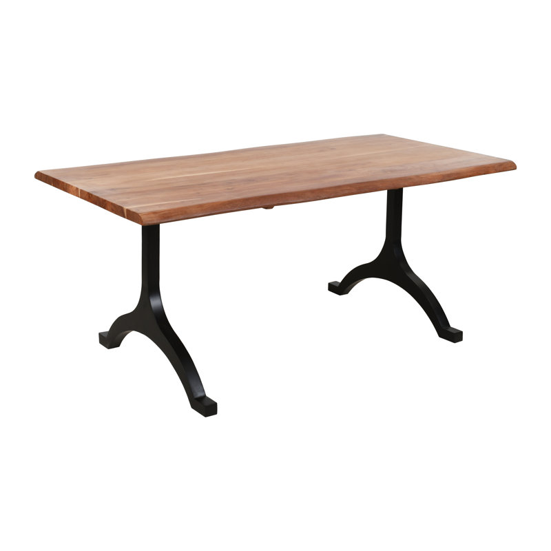 Table de salle à manger en bois d'acacia Blaydon