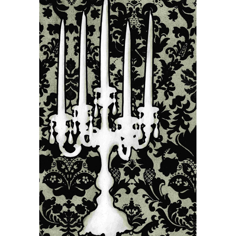 Candélabre à motif II, H 36 po x l 24 po