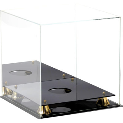 PENNZONI Soccer Ball Display Case, Clear Acrylic Soccer Display Case