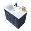 Ensemble de meuble-lavabo simple 32 po bleu