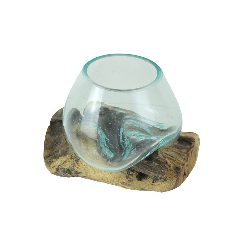 Lenapah Wood Table Vase