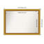Townhouse Gold Non-Beveled Bathroom Wall Mirror-1016737323