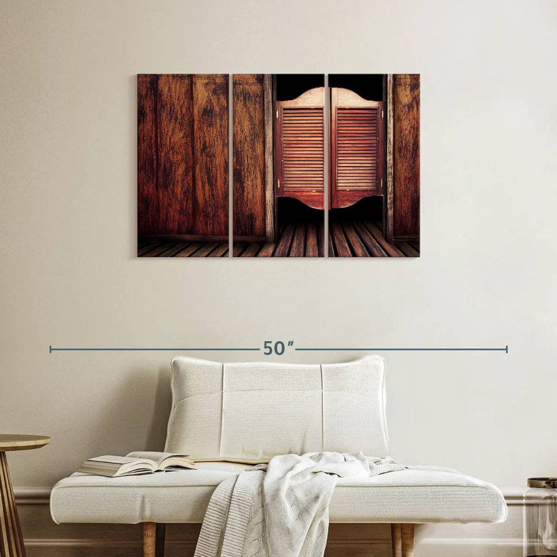 Lilie Saloon Door, 24" H x 38" W