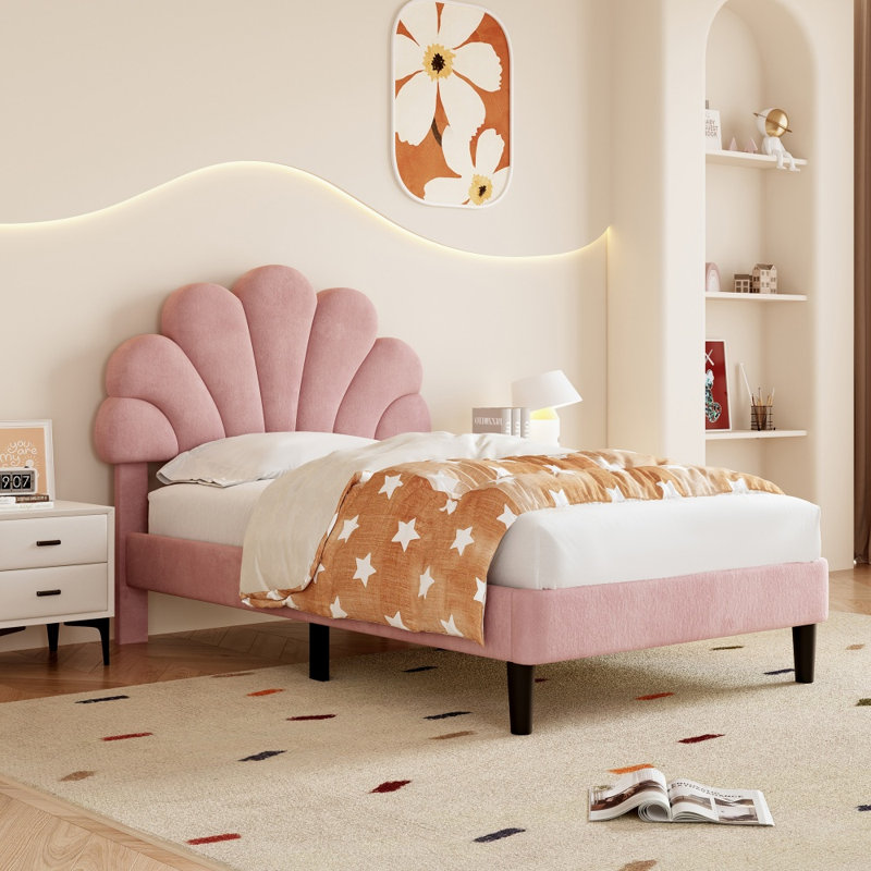 Bed, Single (3'), Pink