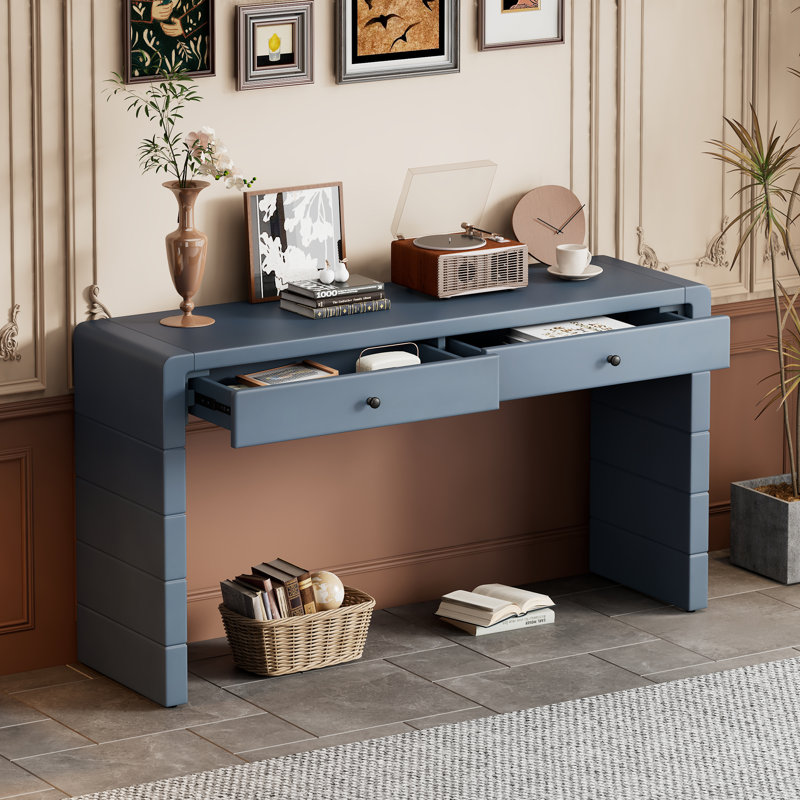 Console moderne, table d'entrée, Marine