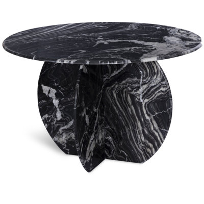 Hosni Round Marble Dining Table