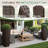 2-Piece Tapered Planter Box Set -1890644933-1890644938