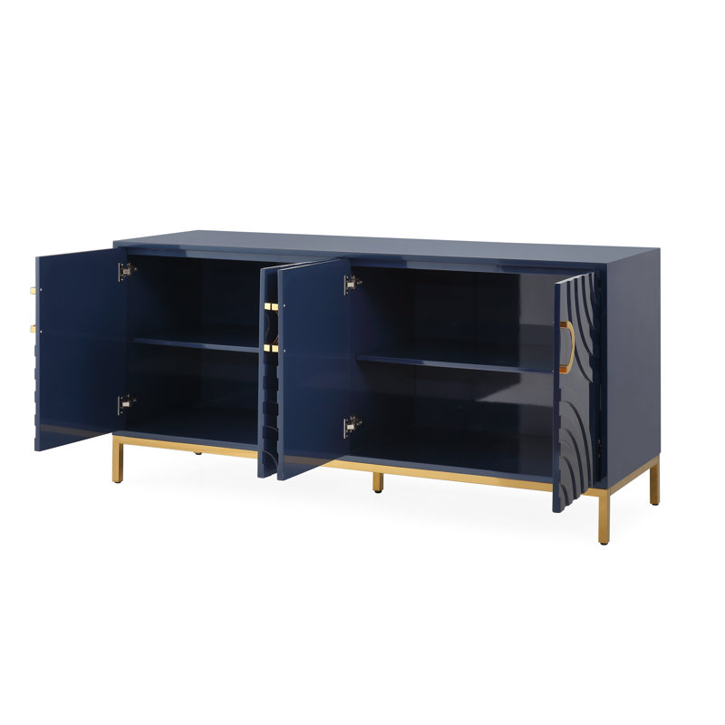 Corien 64'' Sideboard, Navy Blue