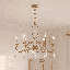  Lustre 6 lumières Fairchild en laiton chaud-1642398047-1642398044