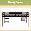 Loft Bed With Slide, Multifunctional Design, Twin-2143117547