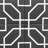 Gatsby 6" x 6" Geometric Pattern Matte Porcelain Floor and Wall Tile