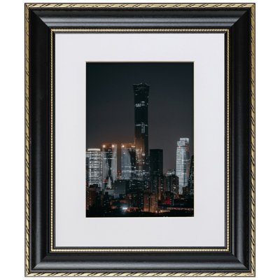 Rijeta Solid Wood Picture Frame with Mat