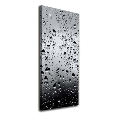 Drops Of Water - Wrapped Canvas Print