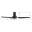 Madrid 52'' Smart Ceiling Fan with Remote, Light Kit Included,Works with Google Assistant and Amazon Alexa,Siri Shortcut.-1073885022-1073885017