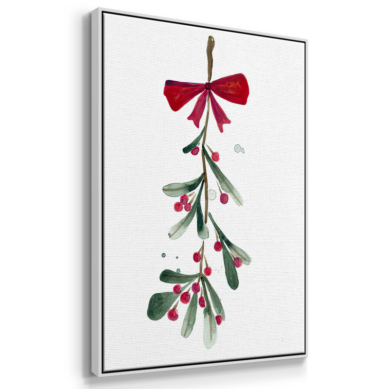 Warm Winter Wishes VI-Framed Gallery Wrapped Canvas, H 25 po x l 17 po x P 1,5 po, Cadre blanc