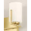 Romilly 2 Light Frosted Dimmable Vanity Light-1955965654