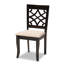 Chaise en bois massif Lathbury-1720987836