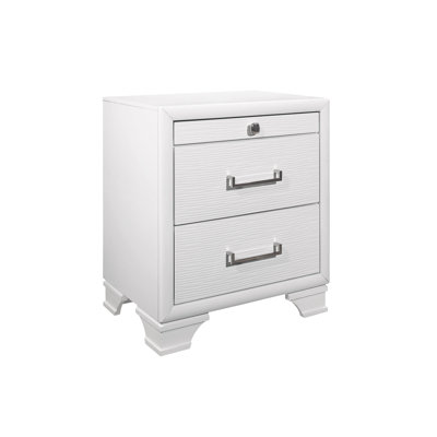 CIVIC WHITE NIGHTSTAND