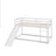Échelle coulissante convertible pour lit superposé simple au dessus d'un lit simple-1059329625