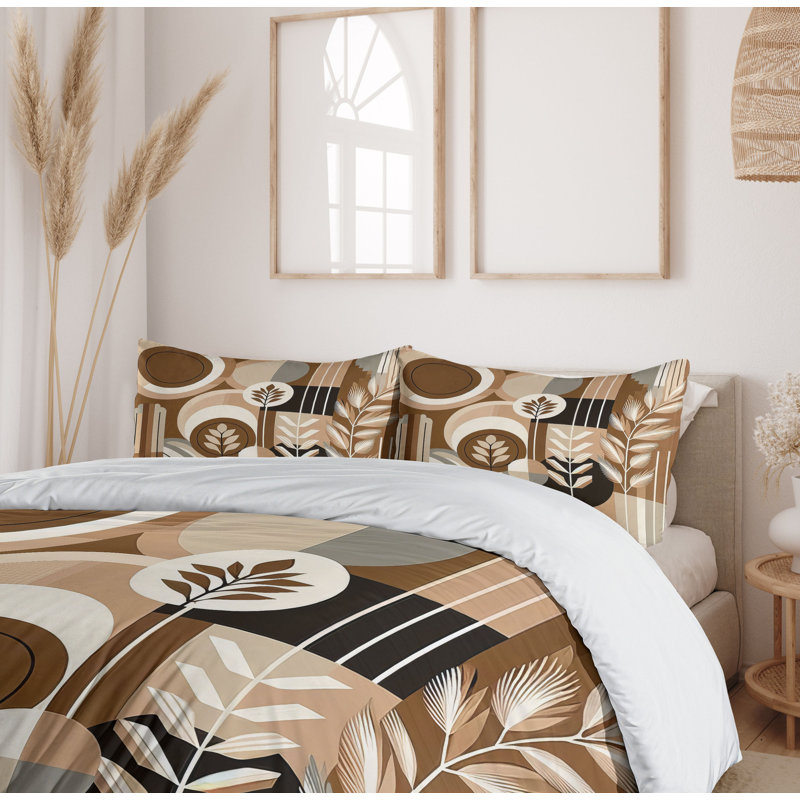 Monstera Duvet Cover, King Duvet Cover + 2 Standard Shams
