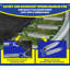 Safetynet intérieur avec trampoline UB 10FT - bleu citrouille