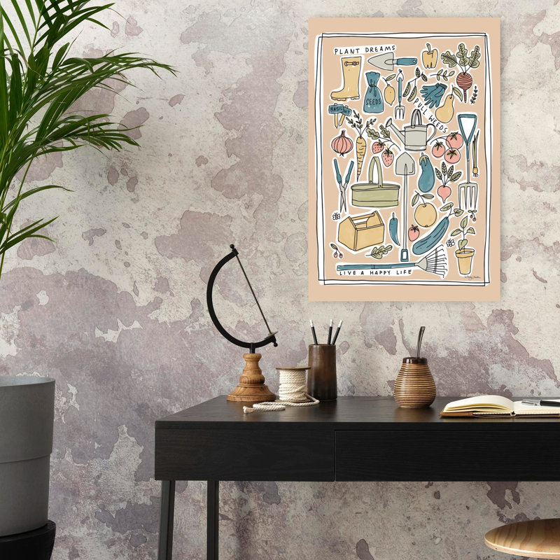 Plant Dreams Fruit Plant Art, H 24 po x l 16 po