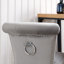 Ockton Upholstered Counter Stool with Solid Wood Frame