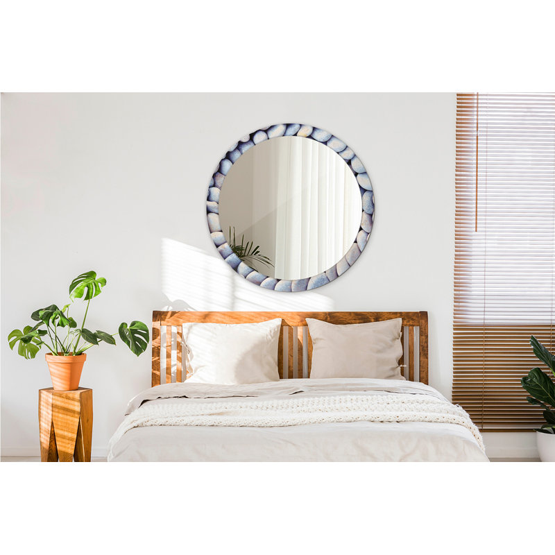 Huldar Glass Flat Wall Mirror