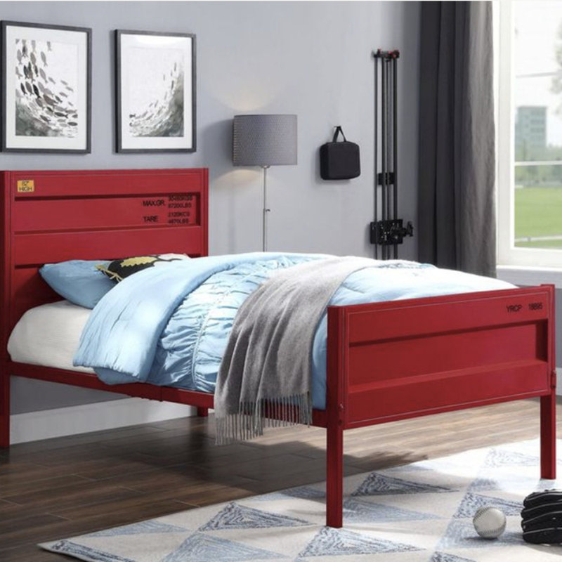 Lit double Cargo, Rouge