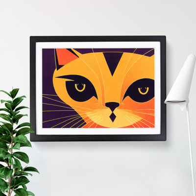 Cat Vol.5 Abstract - Framed Print