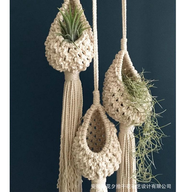 Ensemble de 2 suspensions pour plantes 2 pièces, 13 cm