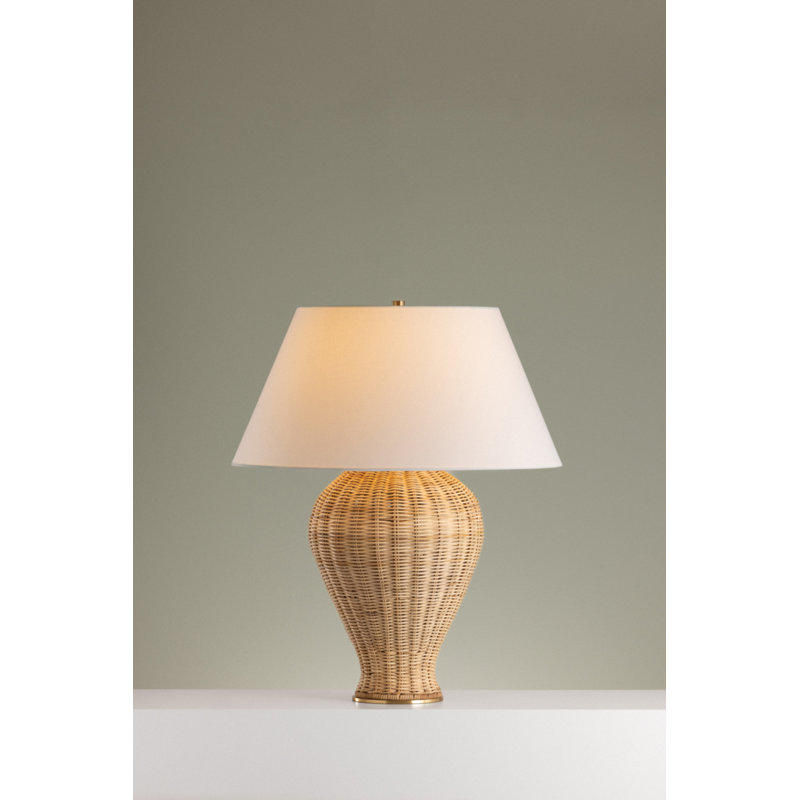 Chatsworth Table Lamp in Aged Brass by Mark D. Sikes