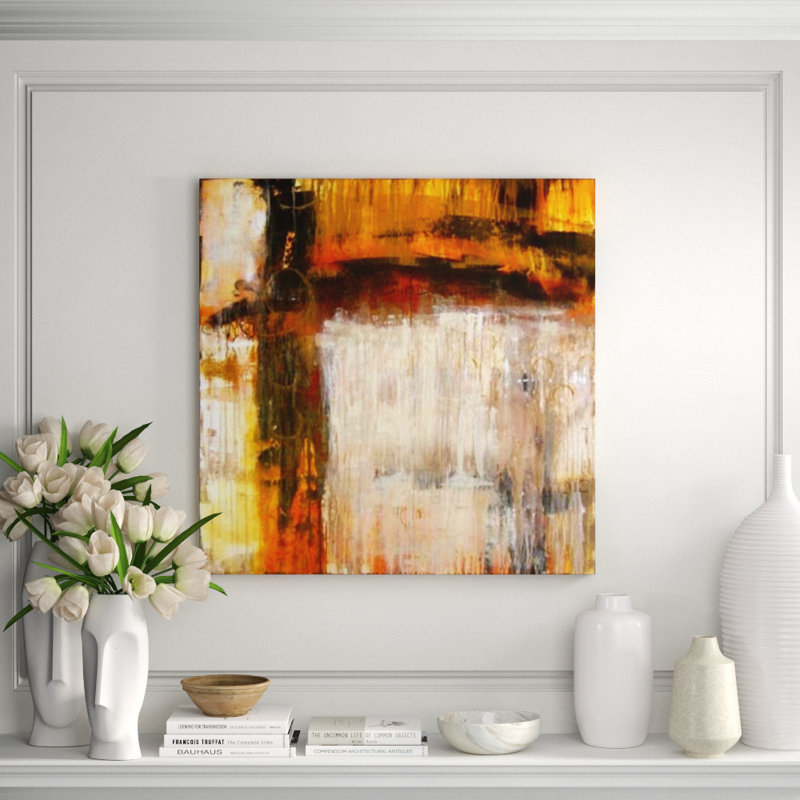 Crossroads Print by Chelsea Art Studio, Knife Gel, 47" H x 47" W x 1.5" D