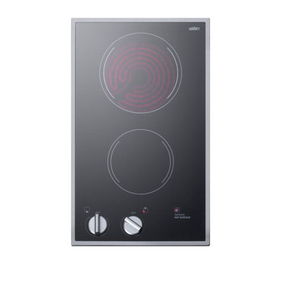 Summit Appliance 20" Black Electric Cooktop