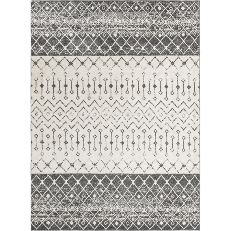 Abstract Indoor Rug, Rectangle 9' x 12'