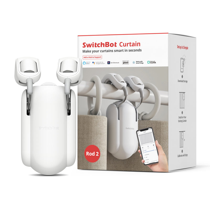Curtain Hardware Accessory, White