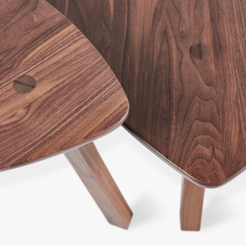 Solana Solid Wood Coffee Table, Walnut