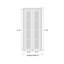 Portes coulissantes pliantes pour garde-robe | Ego 5010 | Ensemble de quincaillerie pour moulures robustes | Portes de garde-robe de chambre en bois massif-99700545-99700547