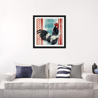 «Morning News I», affiche vintage sur toile tendue
