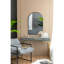 Black Arched Mirror With Metal Frame, Adds Character To Any Room Edge For Bathroom Bedroom