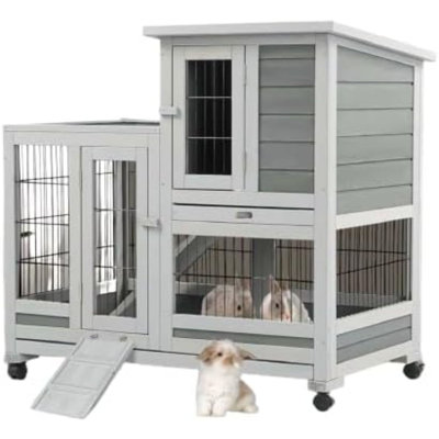 Gabrian Weather Resistant Small Animal Hutch
