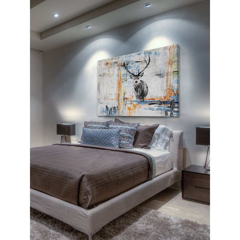 Parvez Taj - Wrapped Canvas Painting, 76cm H x 114cm W
