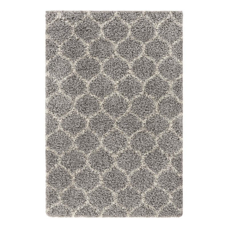 Geometric Indoor Rug, Rectangle 4' x 6'