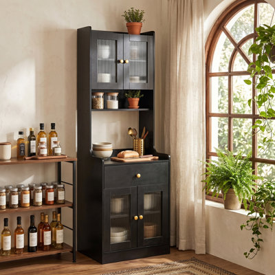 Buffet autoportant Black Farmhouse Kitchen