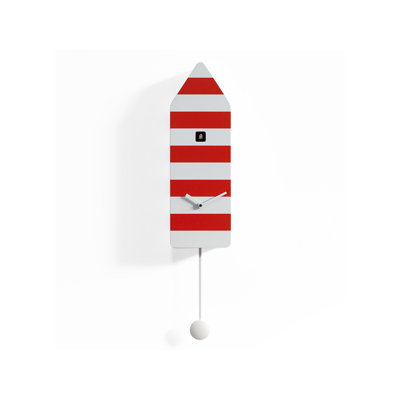 Commander Wood Wall Clock