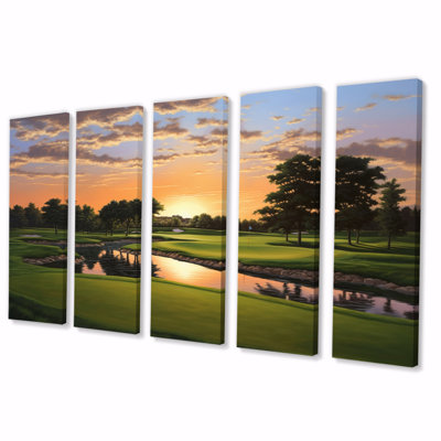 Golf Dawn On The Put II - Golf Wall Art