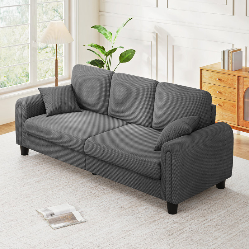 Sofa, Grey Waffle