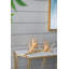 Hurricane de table en verre 7,1 po
