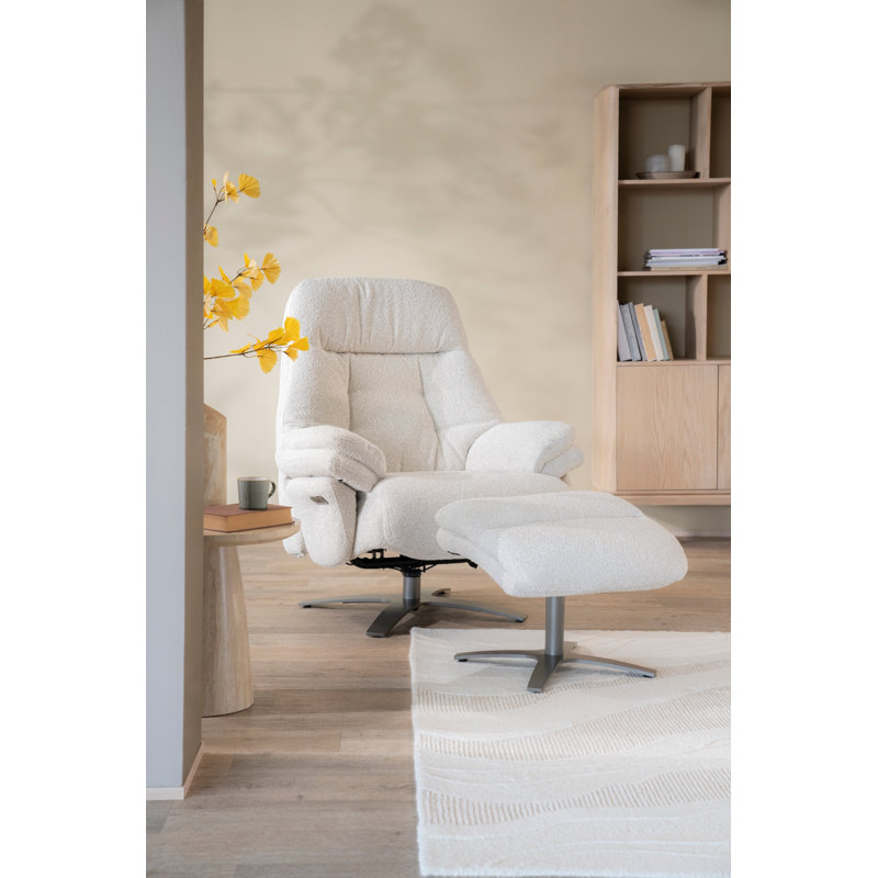 Méridienne d'appoint 34 po, Tissu blanc